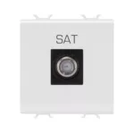 GW10371 | بريزة TV ابيض لامع