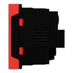 M3TB426_UPS_GR ، بريزة مجوفة ميلوز من شنايدر اليكتريك  16 أمبير 3 بول احمر شنايدر اليكتريك - Image 3