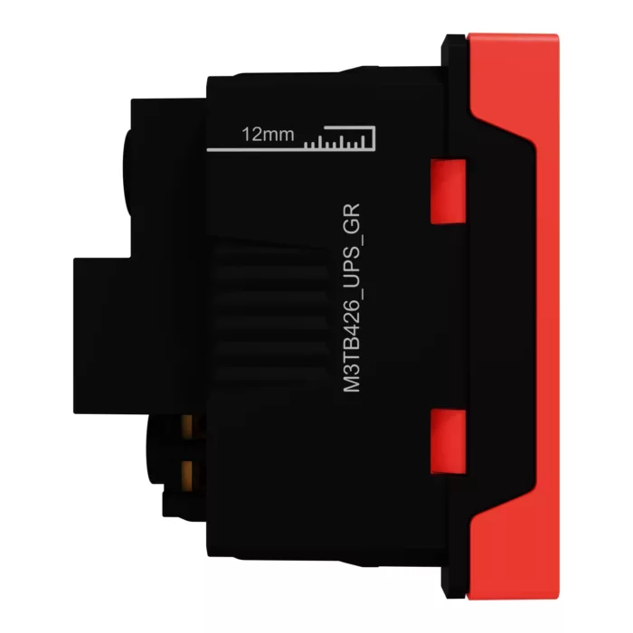 M3TB426_UPS_GR ، بريزة مجوفة ميلوز من شنايدر اليكتريك  16 أمبير 3 بول احمر شنايدر اليكتريك - Image 4