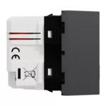 NU301954 ،USB Type A+C  لقمة يو اس بي   (عريضة ) أسود نيو  يونيكا شنايدر اليكتريك - Image 4