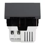 NU301954 ،USB Type A+C  لقمة يو اس بي   (عريضة ) أسود نيو  يونيكا شنايدر اليكتريك - Image 6