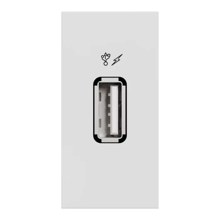 NU342818، لقمة (Type A) USB أبيض نيو يونيكا  شنايدر اليكتريك - Image 2