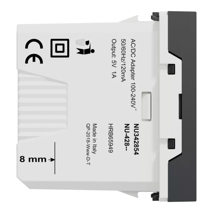 NU342854 ، (Type A) USB لقمة أسود نيو  يونيكا شنايدر اليكتريك - Image 7