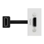 NU343018 | لقمة HDMI  أبيض نيو يونيكا