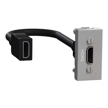 NU343030 | بريزة HDMI  فضي نيو يونيكا