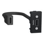 NU343054 | بريزة HDMI  أسود نيو يونيكا